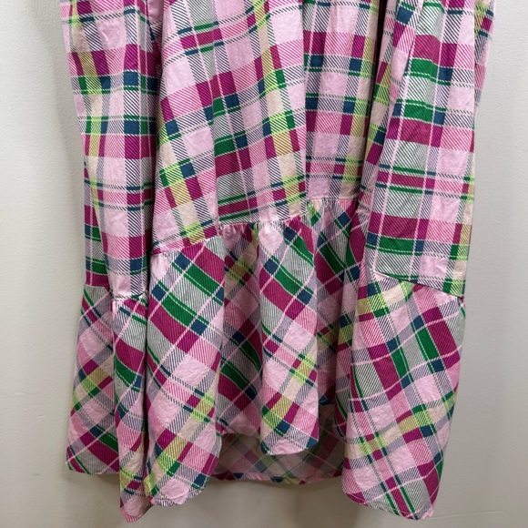 Torrid Mini Poplin Tiered Ruffle Strap Dress Size 1x - Picture 10 of 13